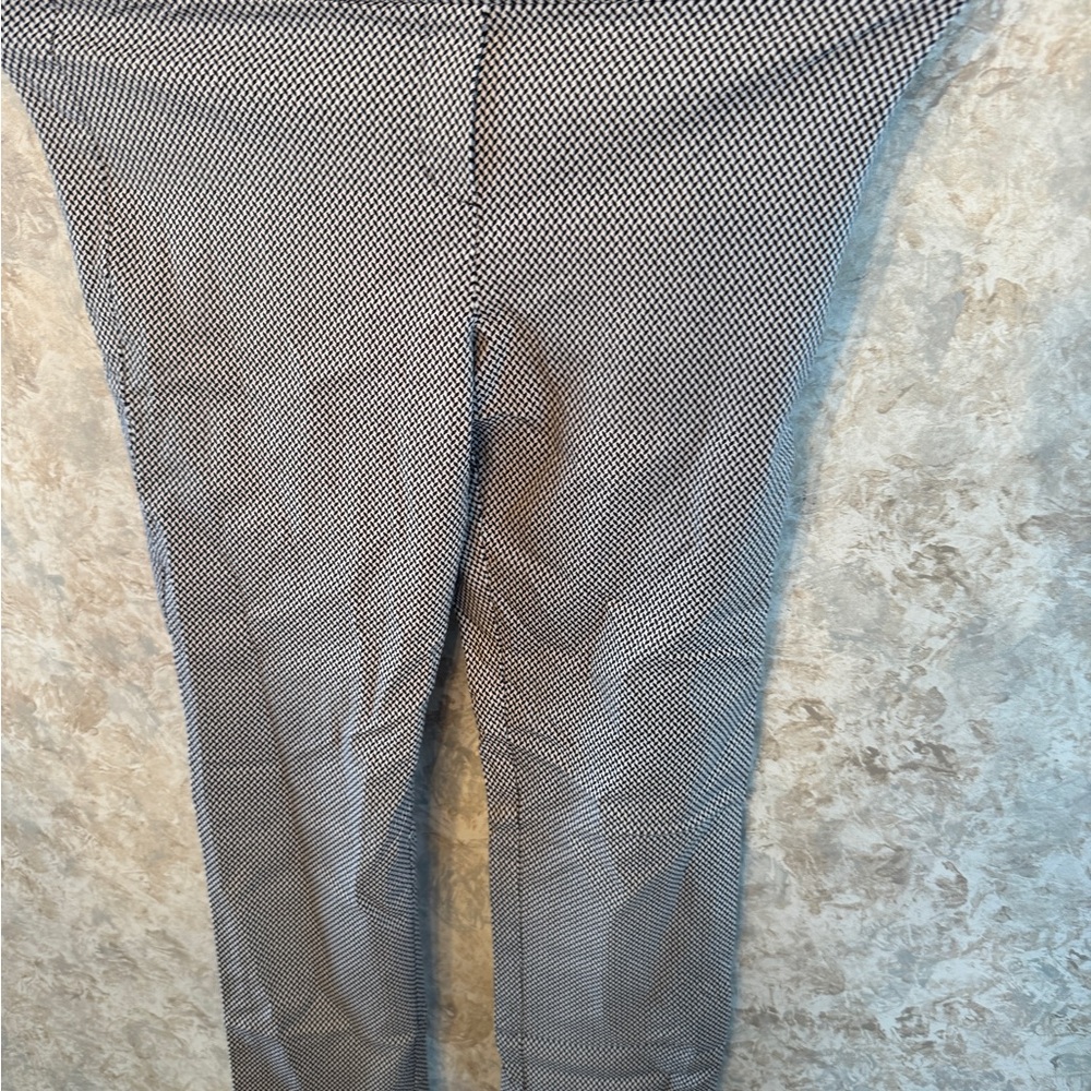 Erica Taylor Black and White Houndstooth Pants